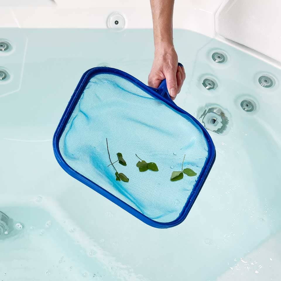 Zum Reinigen von Whirlpoolwasser